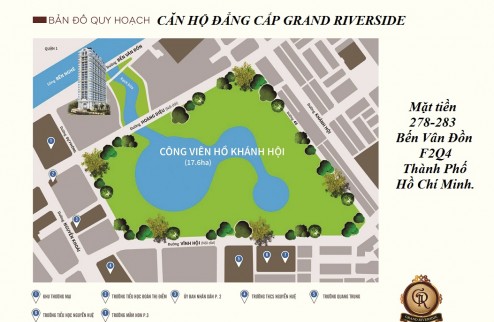 GRAND RIVERSIDE Căn hộ Penthouse trung tâm Thành phố Sài Gòn !